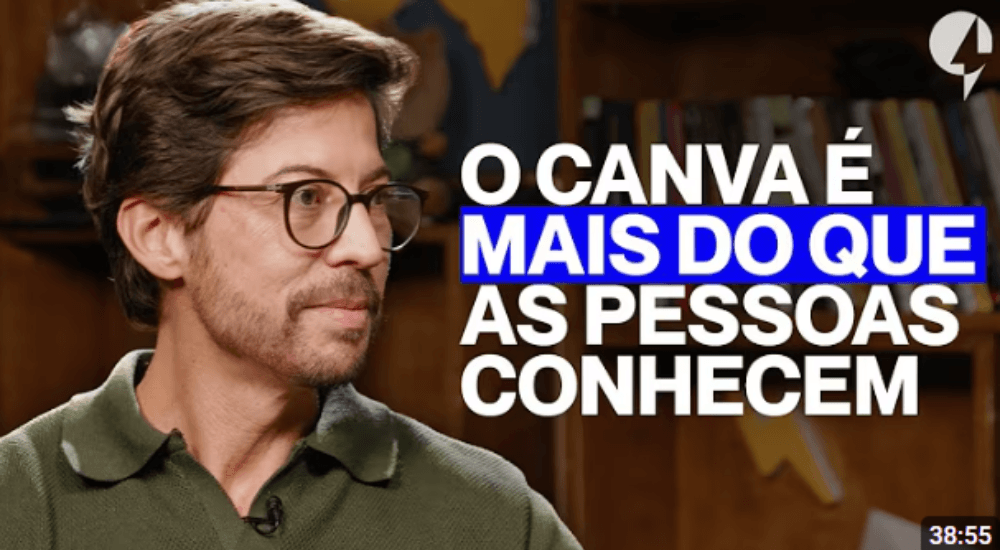 O canva é mais do que as pessoas conhecem podcast felipe godoy